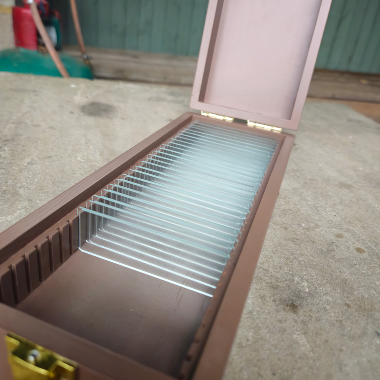 Secret Slide Blood Slide Collector's Box